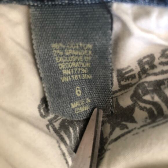 Converse straight leg jeans size 6 - Picture 10 of 10